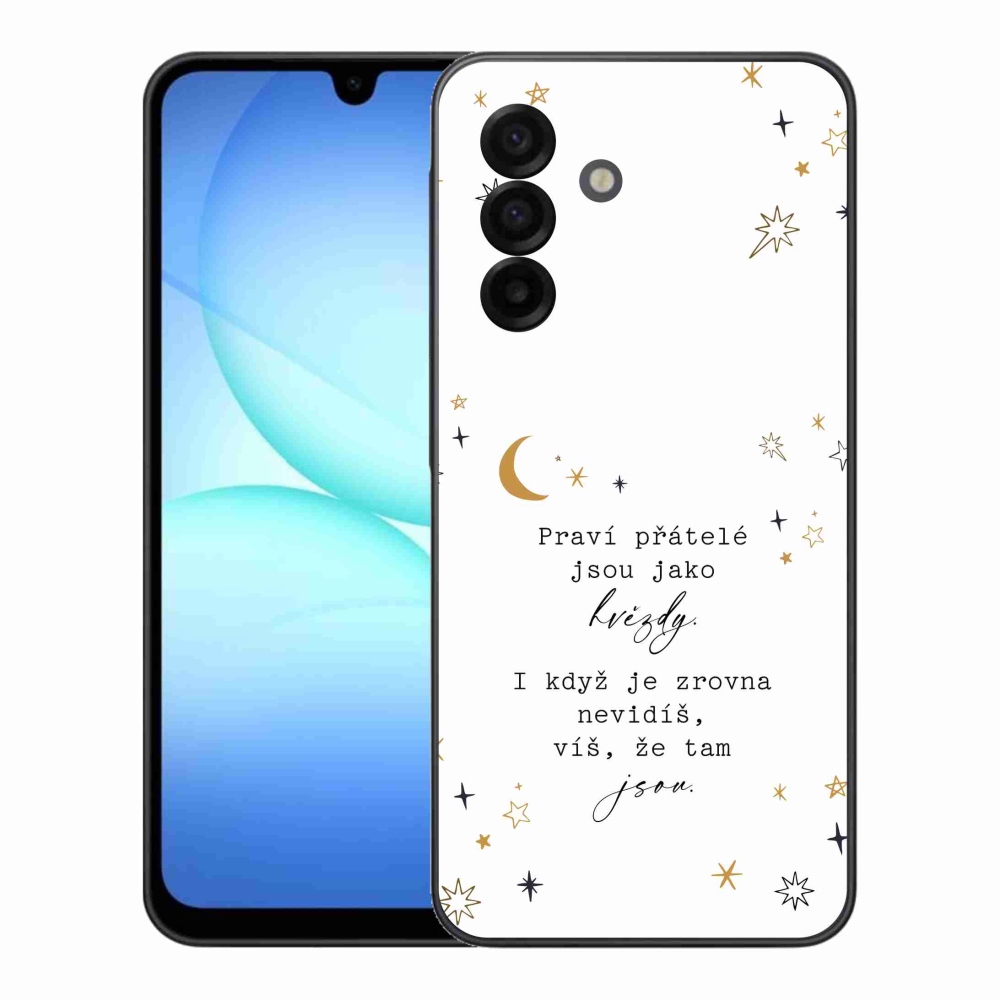 Gélový kryt mmCase na Samsung Galaxy A17 4G/5G - citát 6 biele pozadie