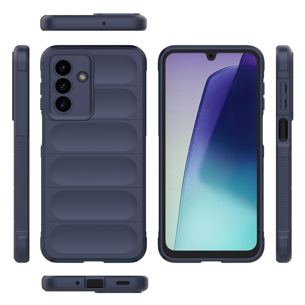 Rugg odolný gélový obal na Samsung Galaxy A17 5G - tmavomodrý