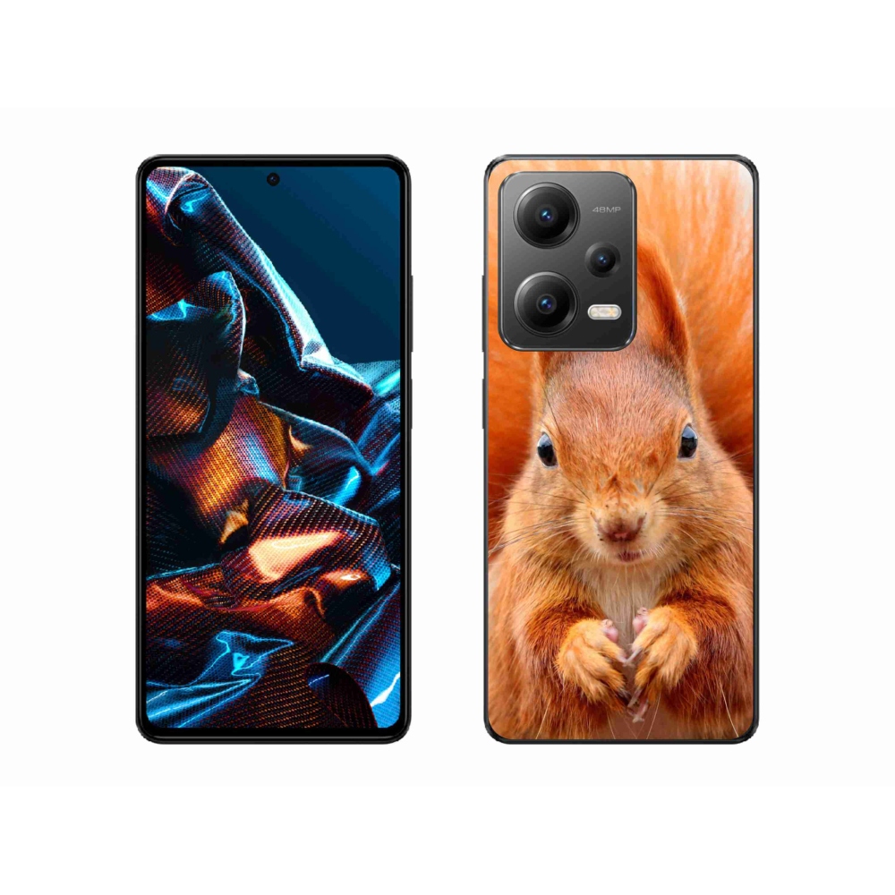 Gélový kryt mmCase na Xiaomi Redmi Note 12 Pro 5G - veverička