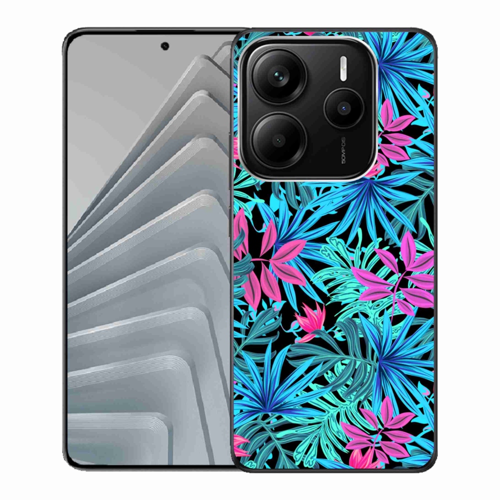 Gélový kryt mmCase na Xiaomi Redmi Note 14 5G - kvety 3