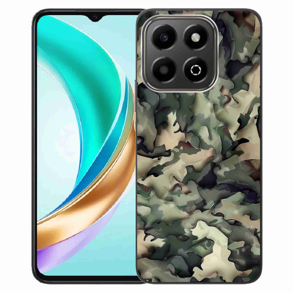 Gélový kryt mmCase na Honor X6b - maskáčový vzor 9