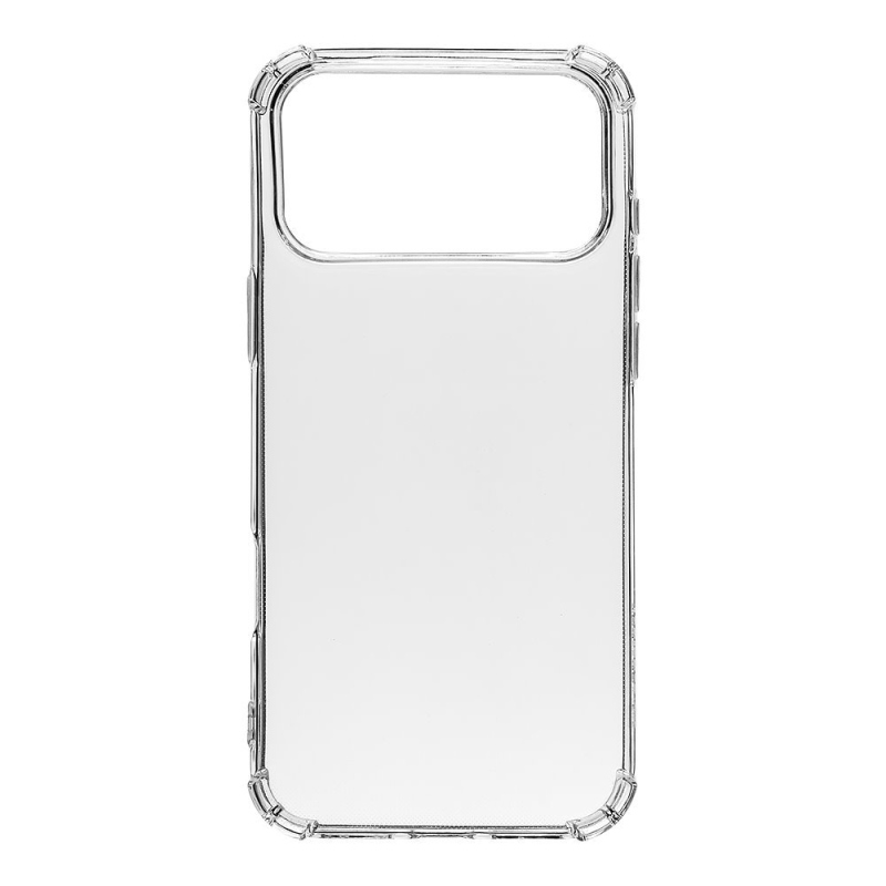 Taktický kryt TPU Plyo pre Apple iPhone 17 Pro Max Transparent