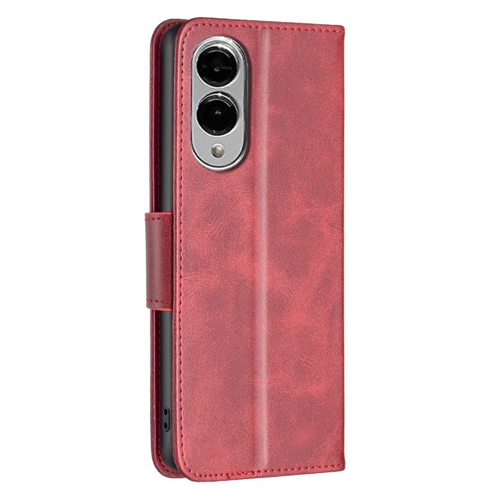 Case knižkové púzdro na Samsung Galaxy S25 Edge - červené