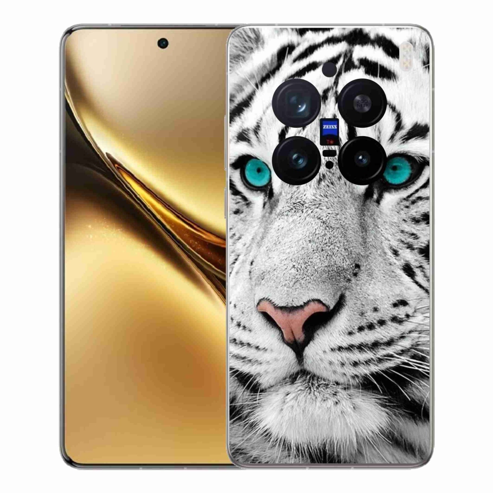 Gélový kryt mmCase na Vivo X200 Pro 5G - biely tiger