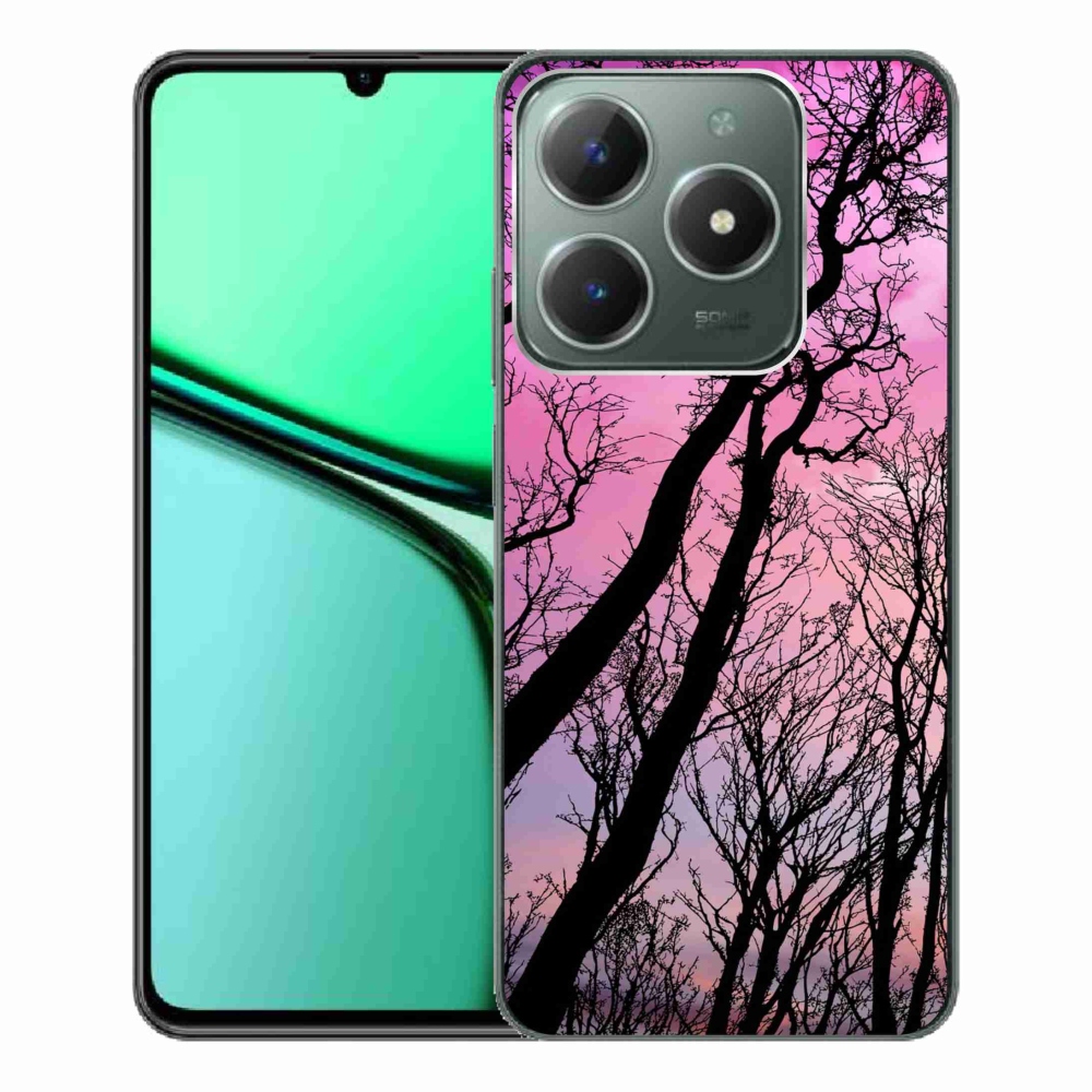 Gélový obal mmCase na Realme C61 - opadané stromy