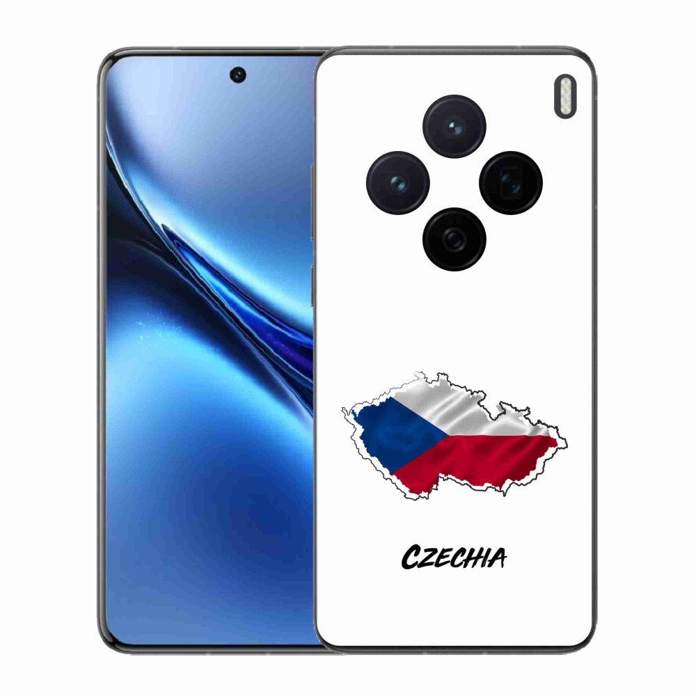 Gélový kryt mmCase na Vivo X200 5G - Czechia biele pozadie