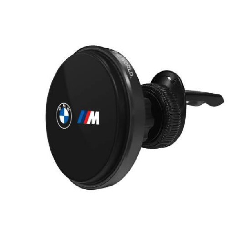 BMW M Edition Magnetický Držiak do Autá s 15W Bezdrôtovým Nabíjaním Black