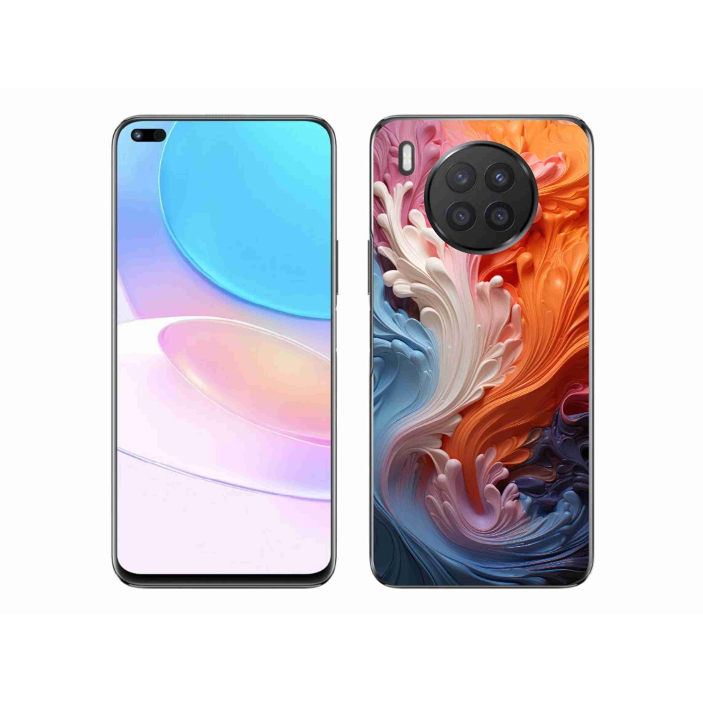 Gelový kryt mmCase na Huawei Nova 8i - abstraktní motiv 8