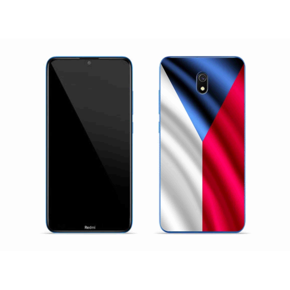 Gélový kryt mmCase na mobil Xiaomi Redmi 8A - česká vlajka