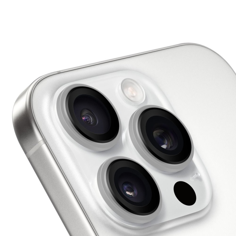 OBAL:ME Ochrana Šošoviek pre Apple iPhone 16 Pro/16 Pro Max White Titanium