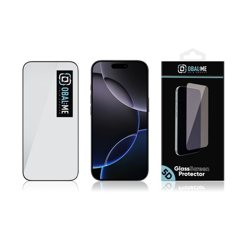 BALENIE:ME 5D tvrdené sklo pre Apple iPhone 17 Air Black