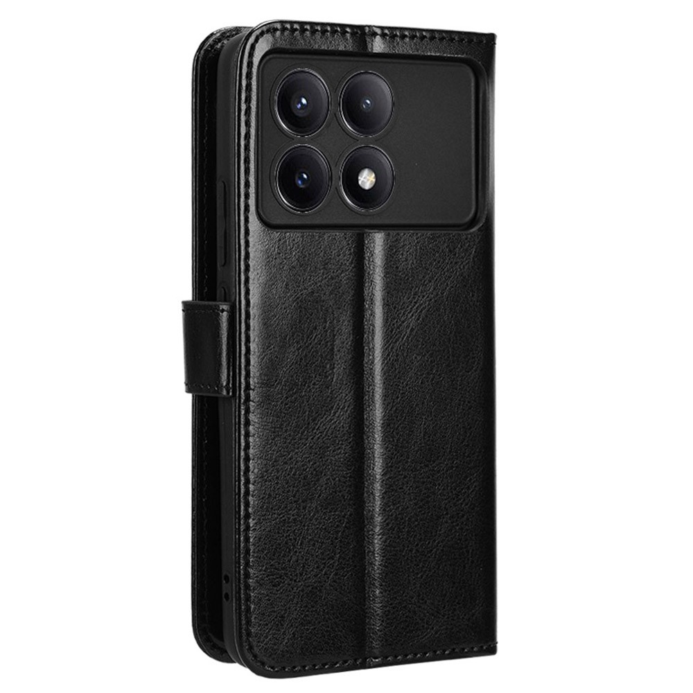 Wallet knižkové púzdro na Xiaomi Poco X6 Pro 5G - čierne