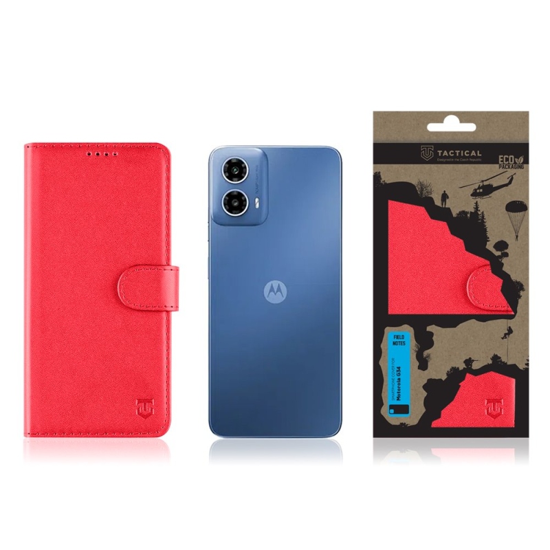 Tactical Field Notes pre Motorola G34 Red