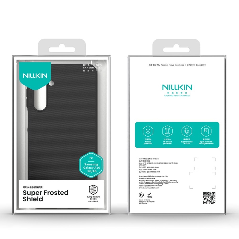 Nillkin Super Frosted Zadný Kryt pre Samsung Galaxy A16 4G/5G Black