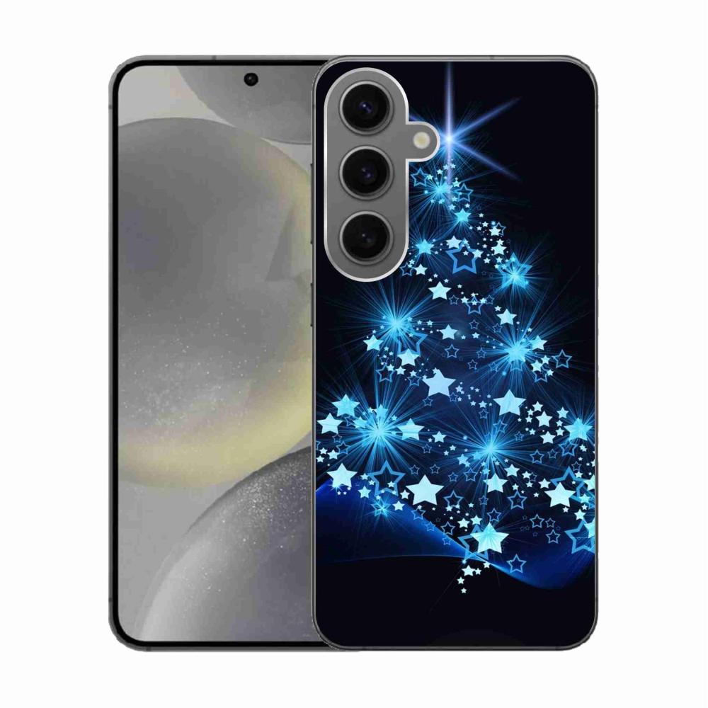 Gélový kryt mmCase na Samsung Galaxy S24 - vianočný stromček
