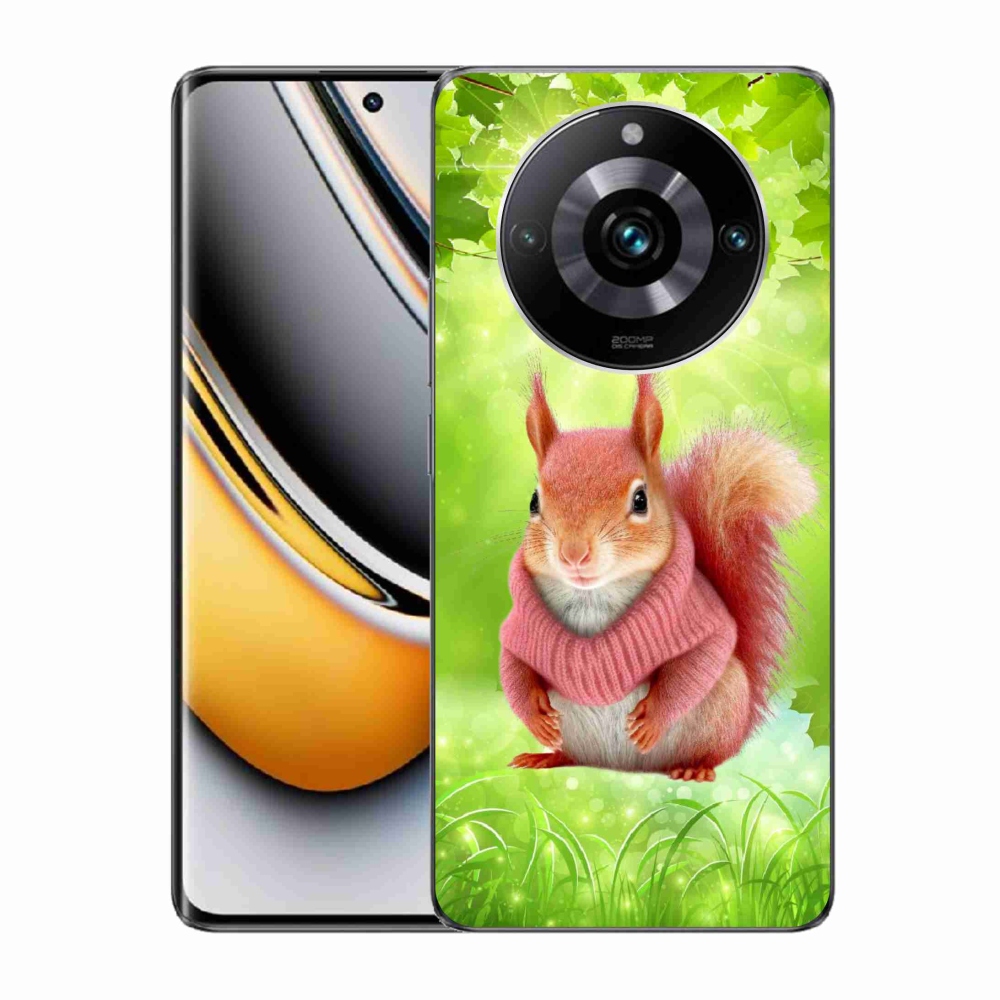 Gélový kryt mmCase na Realme 11 Pro/11 Pro+ - veverička vo svetri