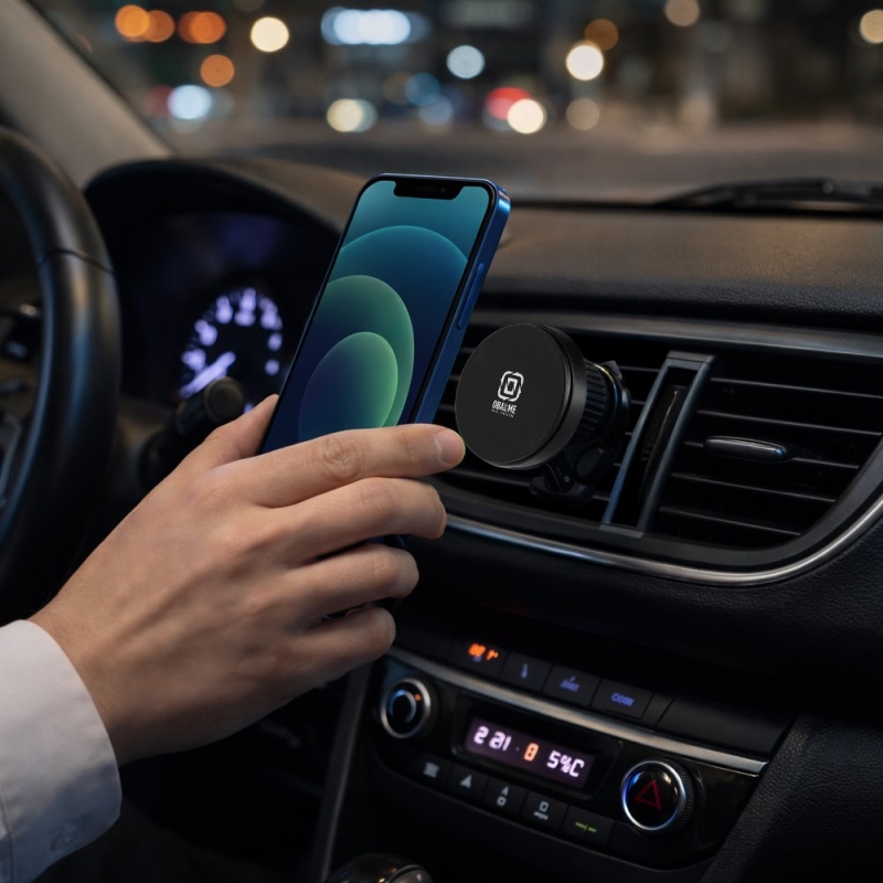 BALENIE:ME MagNetix Core Bezdrôtový nabíjací držiak do auta 15W čierny