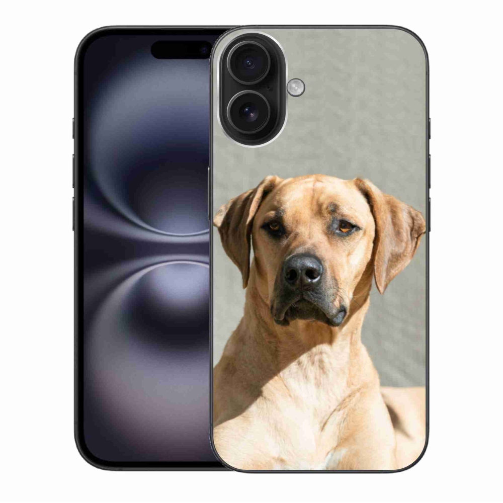 Gélový kryt mmCase na iPhone 16 Plus - ridgeback