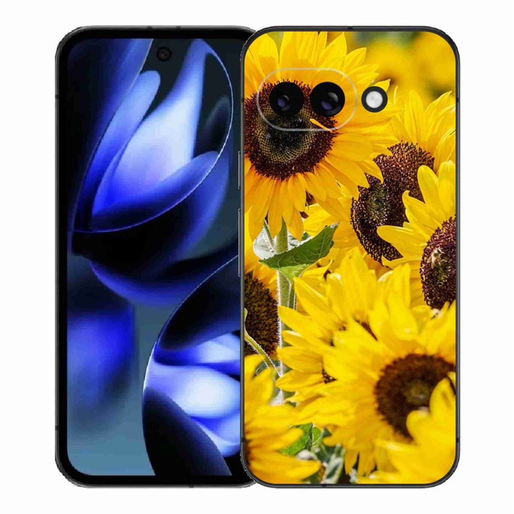 Gélový kryt mmCase na Google Pixel 9a - slnečnica
