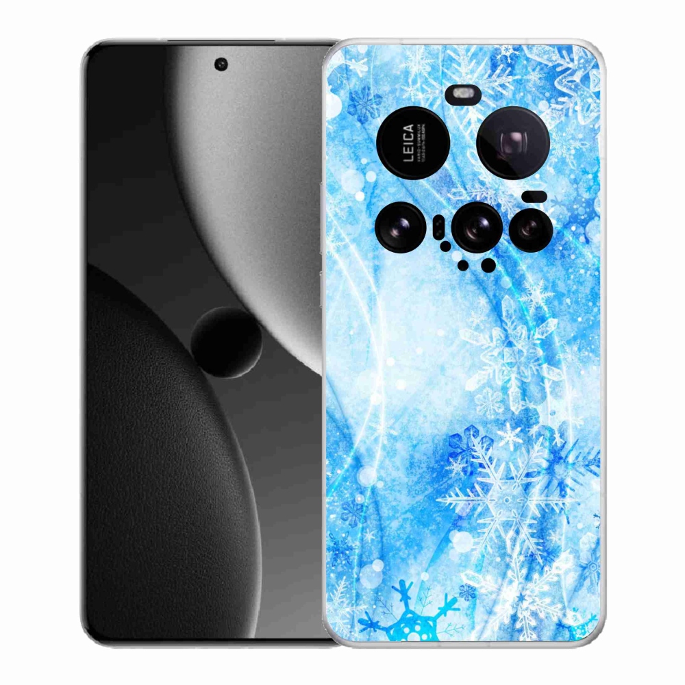 Gélový kryt mmCase na Xiaomi 15 Ultra - snehové vločky