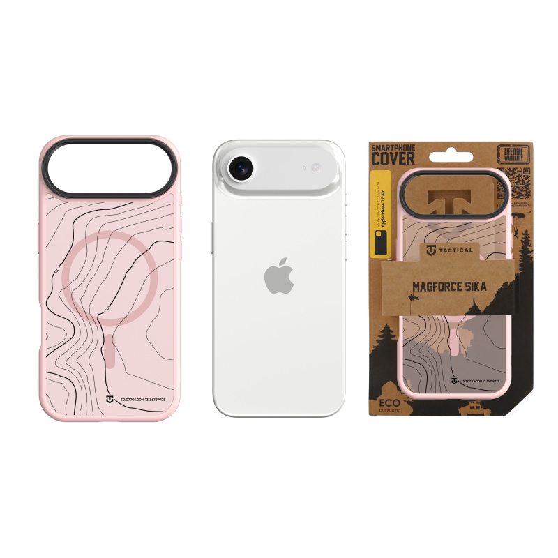 Taktický kryt MagForce Hyperstealth Sika pre iPhone 17 Air Pink Panther