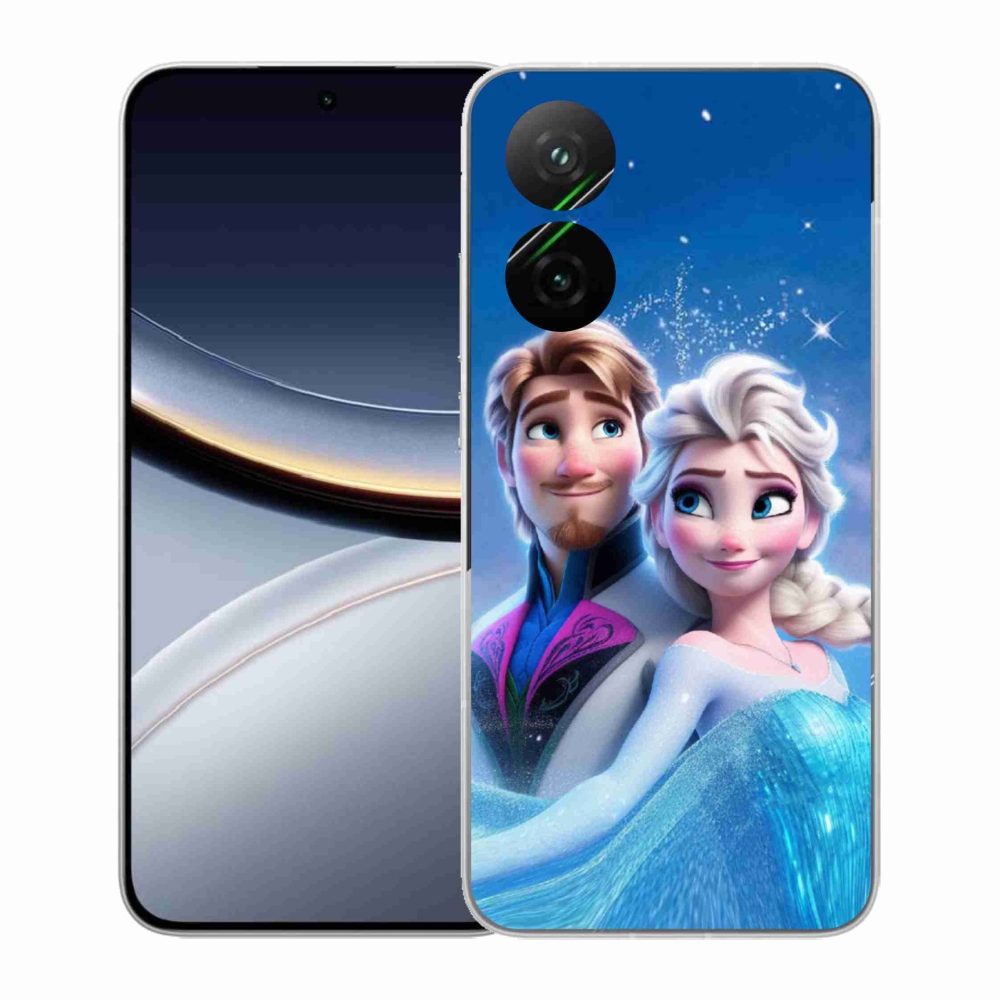 Gélový kryt mmCase na Xiaomi Poco F7 5G - ľadové kráľovstvo 1