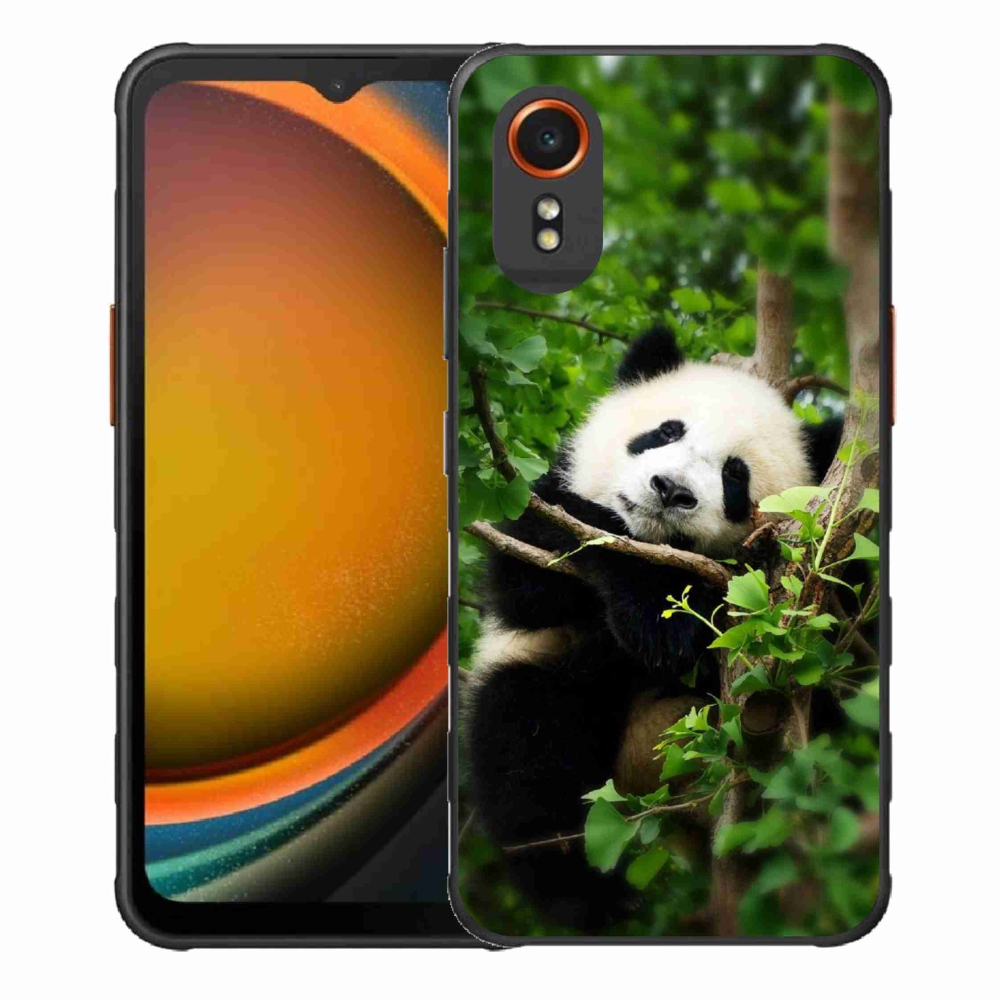 Gélový kryt mmCase na Samsung Galaxy Xcover 7 - panda