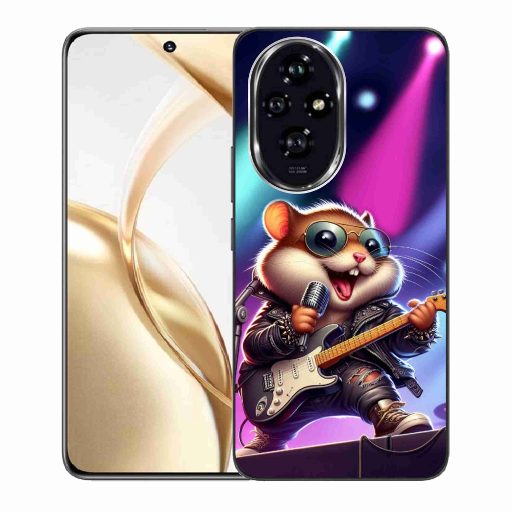 Gélový kryt mmCase na Honor 200 5G - škrečok rocker