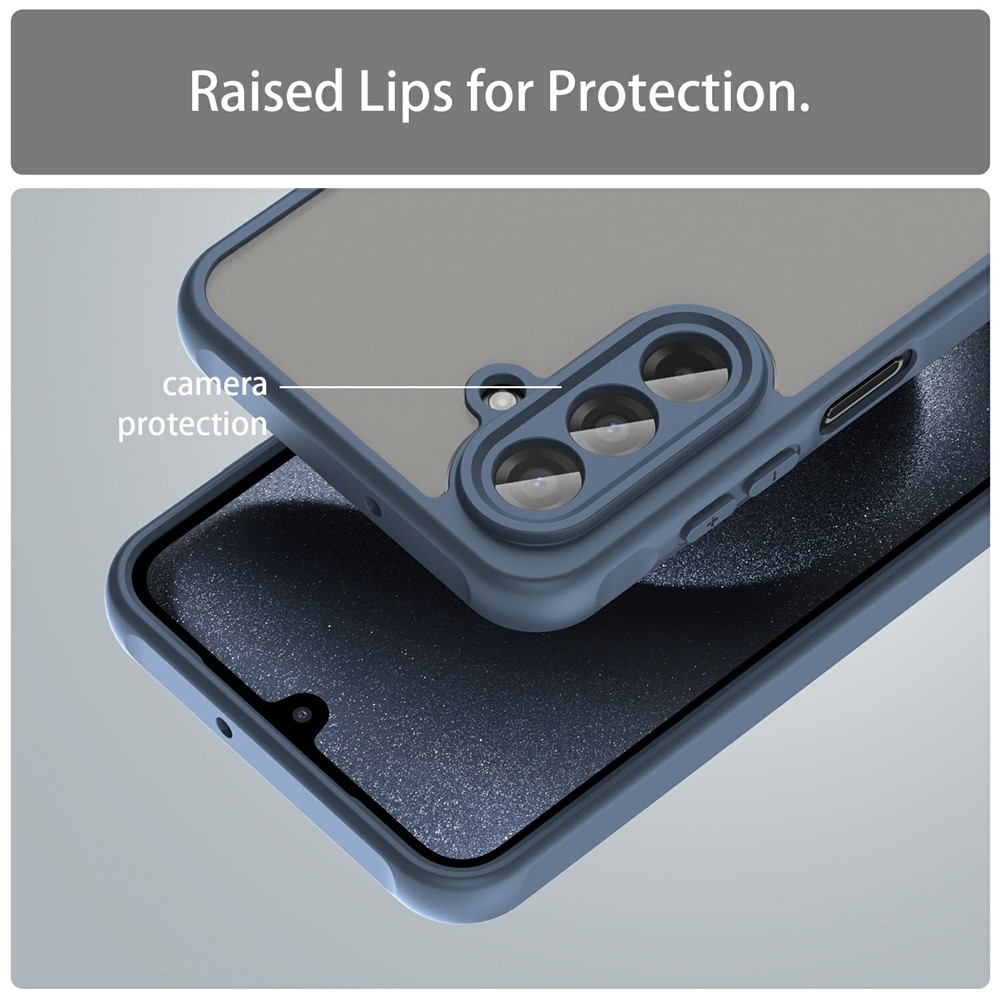 Proof gélový obal s pevným chrbtom na Samsung Galaxy A17 5G - modrý