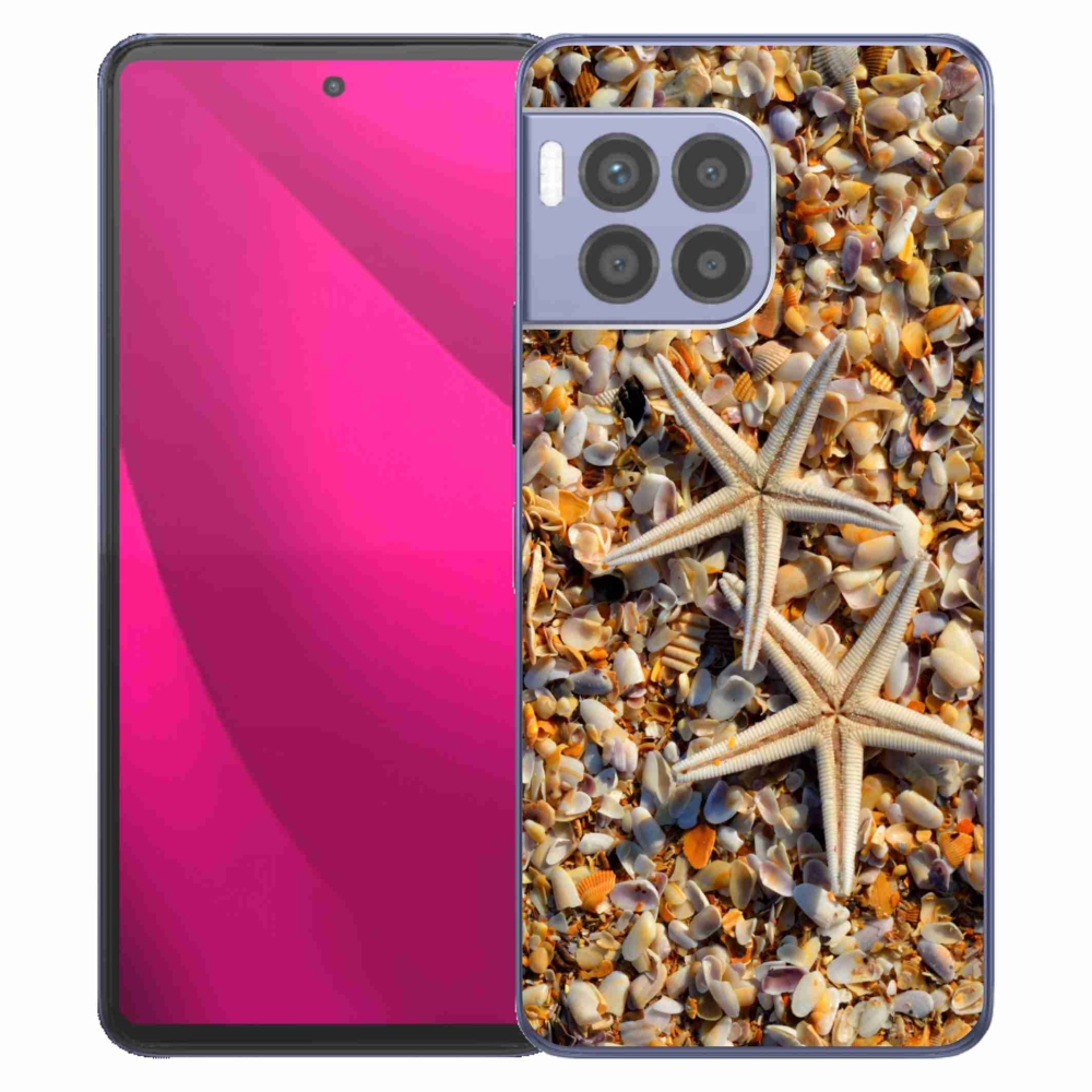 Gélový kryt mmCase na T-Mobile T Phone 2 Pro - morské hviezdice