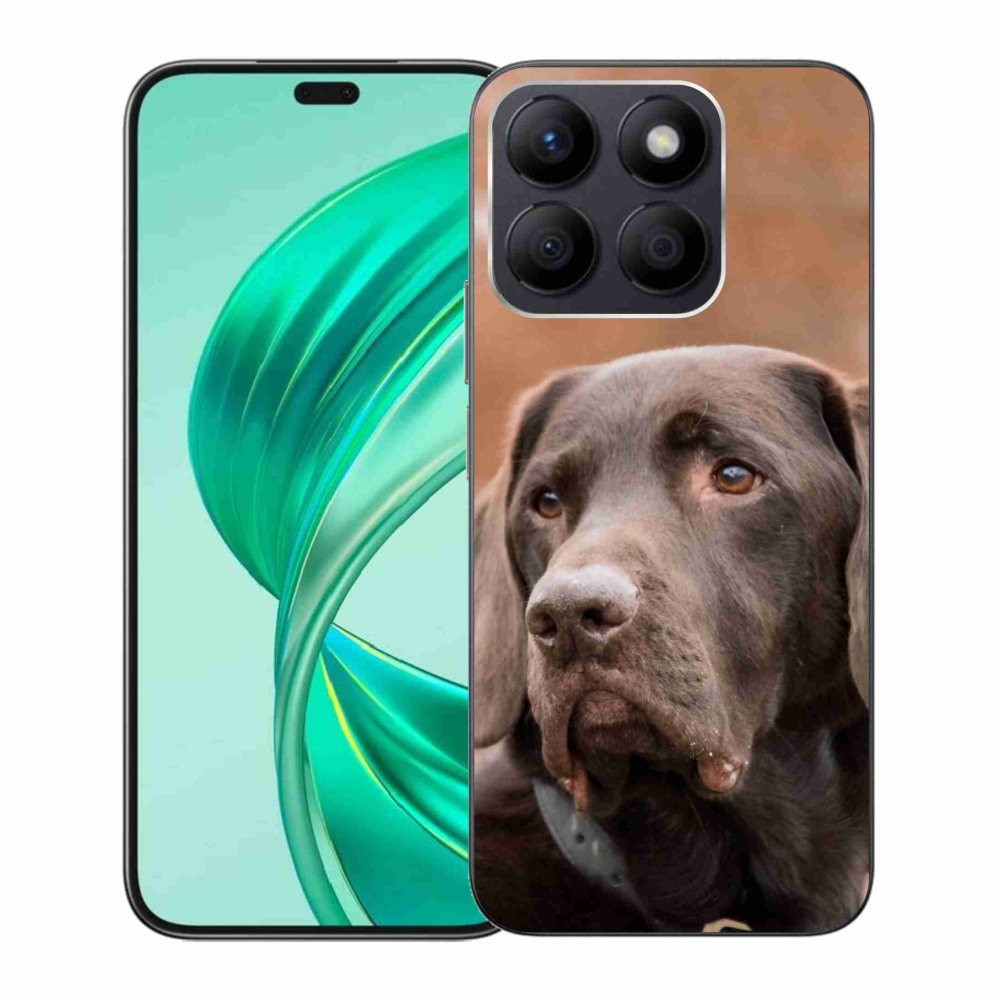 Gélový obal mmCase na Honor X8b - hnedý labrador