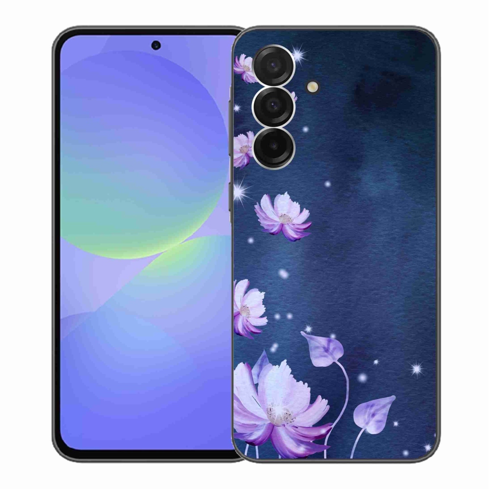 Gélový kryt mmCase na Samsung Galaxy A36 5G - padajúce kvety