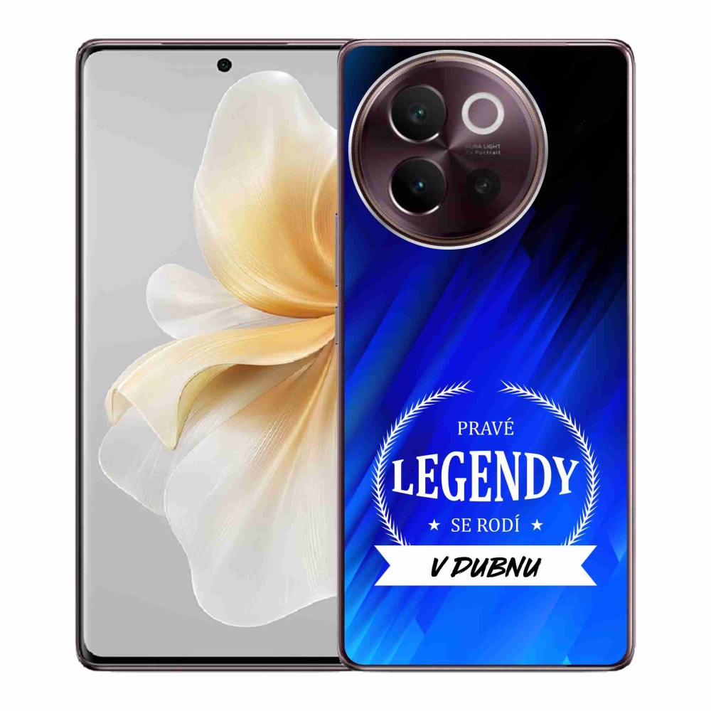 Gélový kryt mmCase na Vivo V40 Lite 5G - legendy v apríli modré pozadie