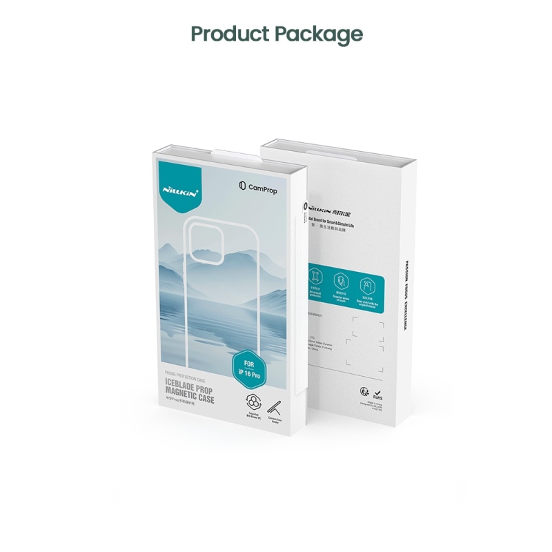 Nillkin Iceblade Prop Magnetický kryt pre Apple iPhone 16 Pro Black