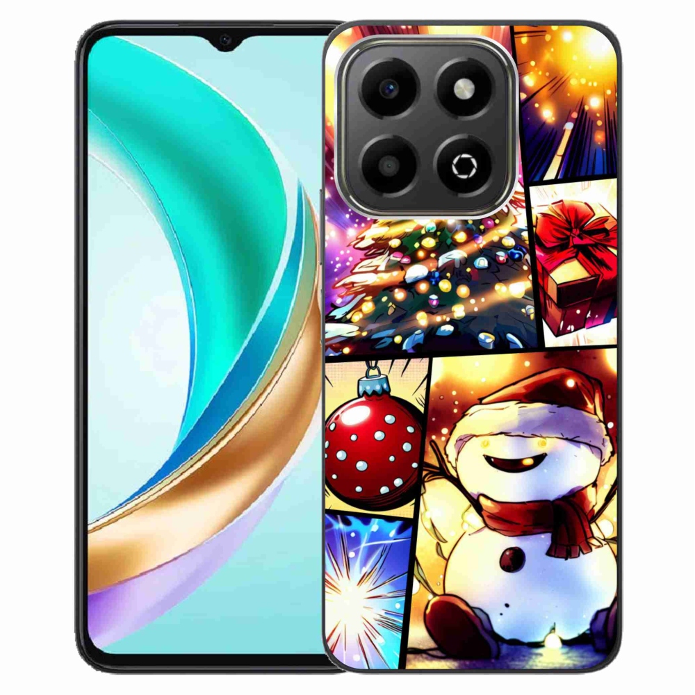 Gélový kryt mmCase na Honor X6b - vianočné motívy 1