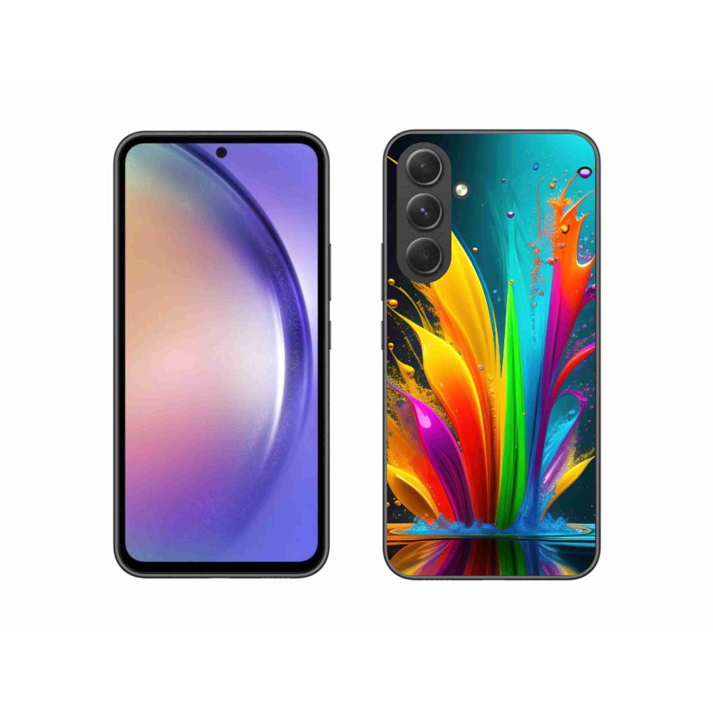 Gélový kryt mmCase na Samsung Galaxy A54 5G - abstraktný motív 1