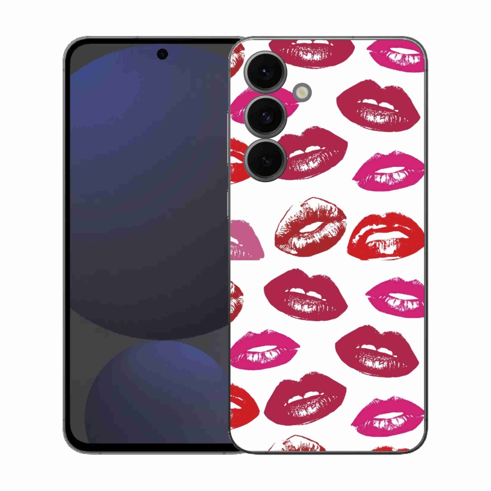 Gélový kryt mmCase na Samsung Galaxy S25 FE - pery