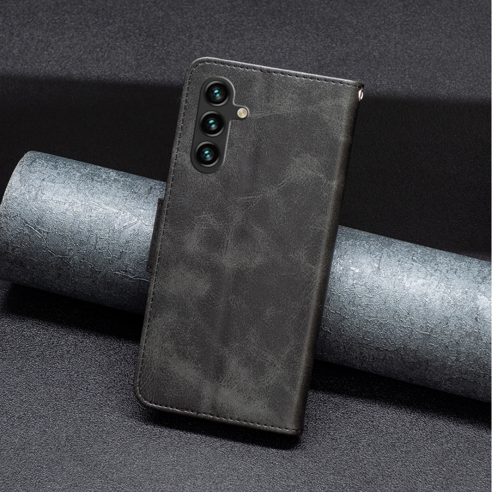 Case knižkové púzdro na Samsung Galaxy S25 FE - čierne