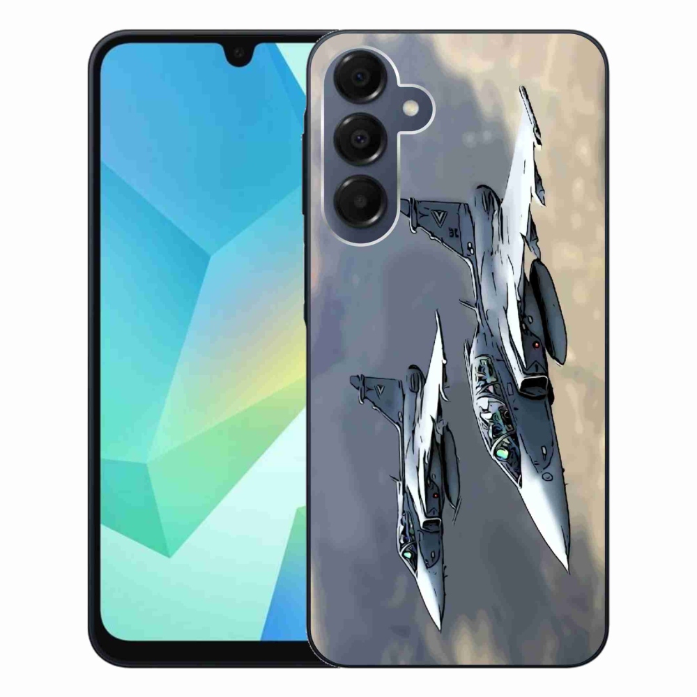 Gélový kryt mmCase na Samsung Galaxy A16 4G/5G - stíhačky