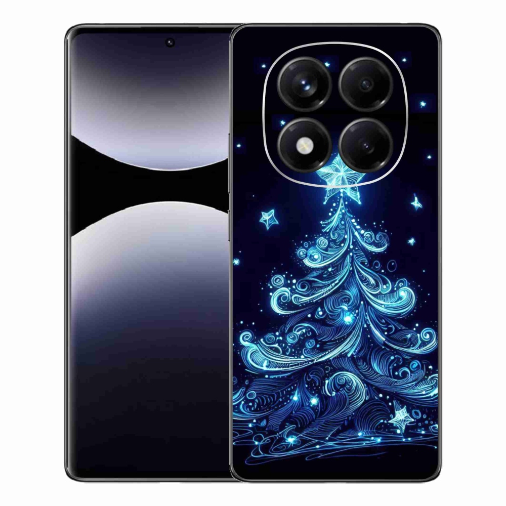 Gélový kryt mmCase na Xiaomi Redmi Note 14 Pro - neónový vianočný stromček 4