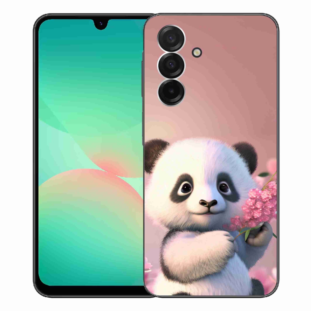 Gélový kryt mmCase na Samsung Galaxy A26 5G - roztomilá panda