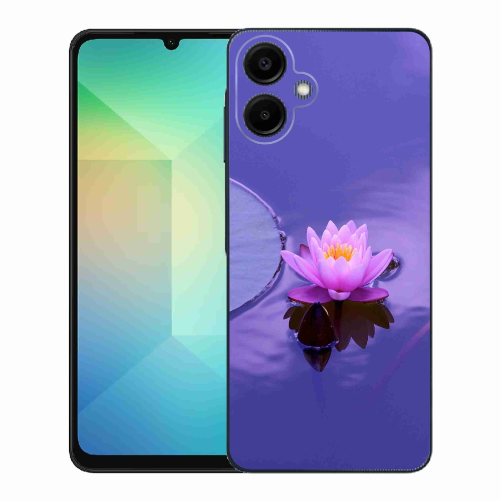 Gélový kryt mmCase na Samsung Galaxy A06 4G - kvet na hladine