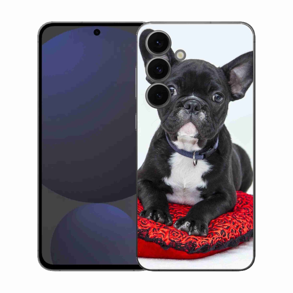 Gélový kryt mmCase na Samsung Galaxy S25 FE - buldog