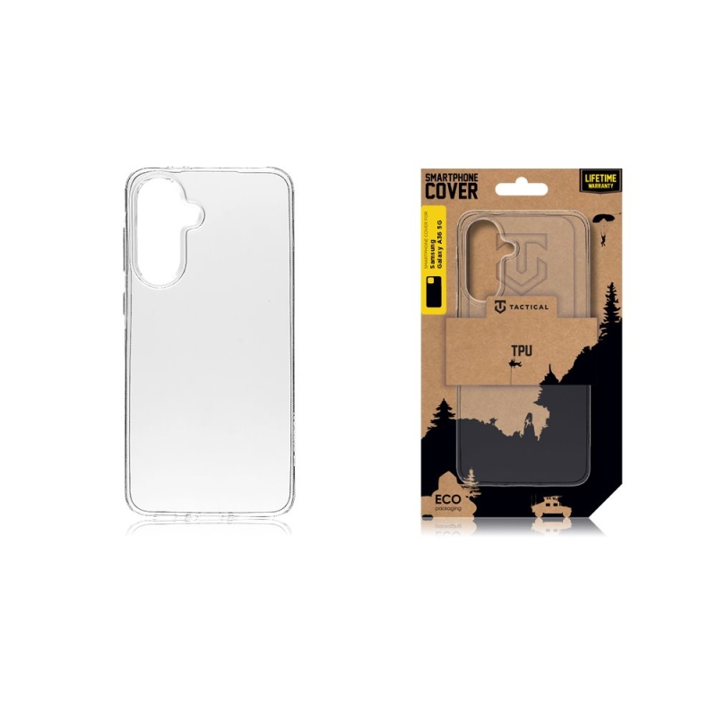 Tactical TPU Kryt pre Samsung Galaxy A36 5G Transparent