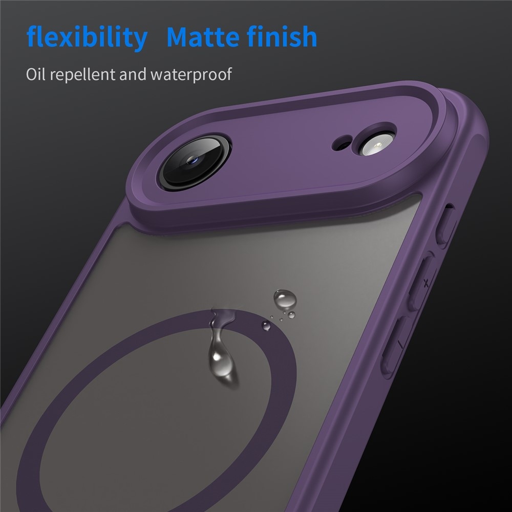 Case matný gélový obal s MagSafe na iPhone 17 Air - fialový