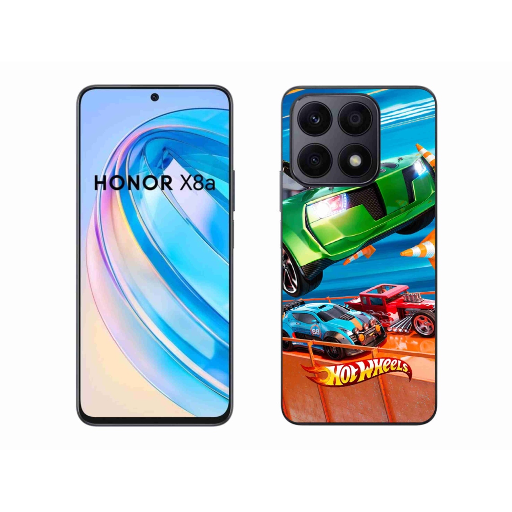 Gélový kryt mmCase na Honor X8a - hot wheels 1