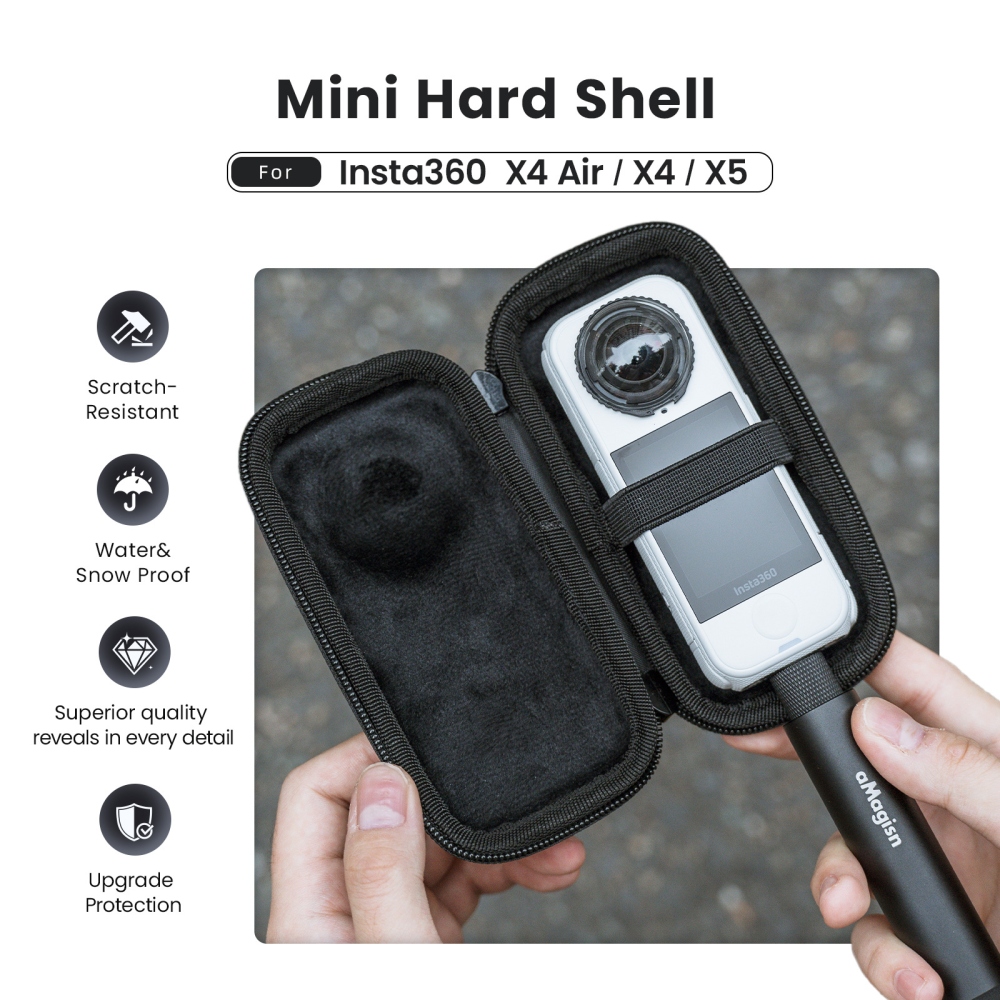 AMAGISN ochranné puzdro pre Insta360 X5, X4 Air a X4