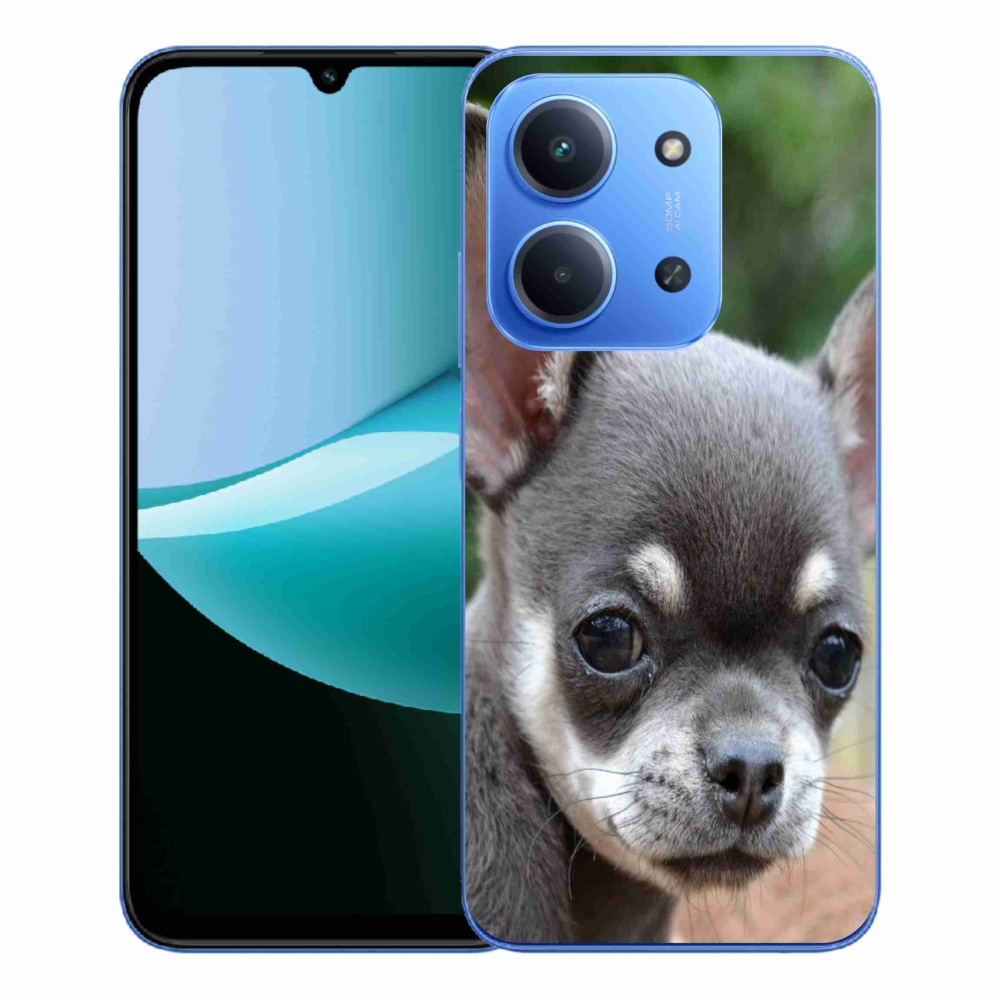 Gélový kryt mmCase na Xiaomi Redmi 15C 4G/5G (173mm) - čivava