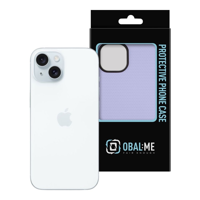 OBAL:ME NetShield Kryt pre Apple iPhone 15 Light Purple