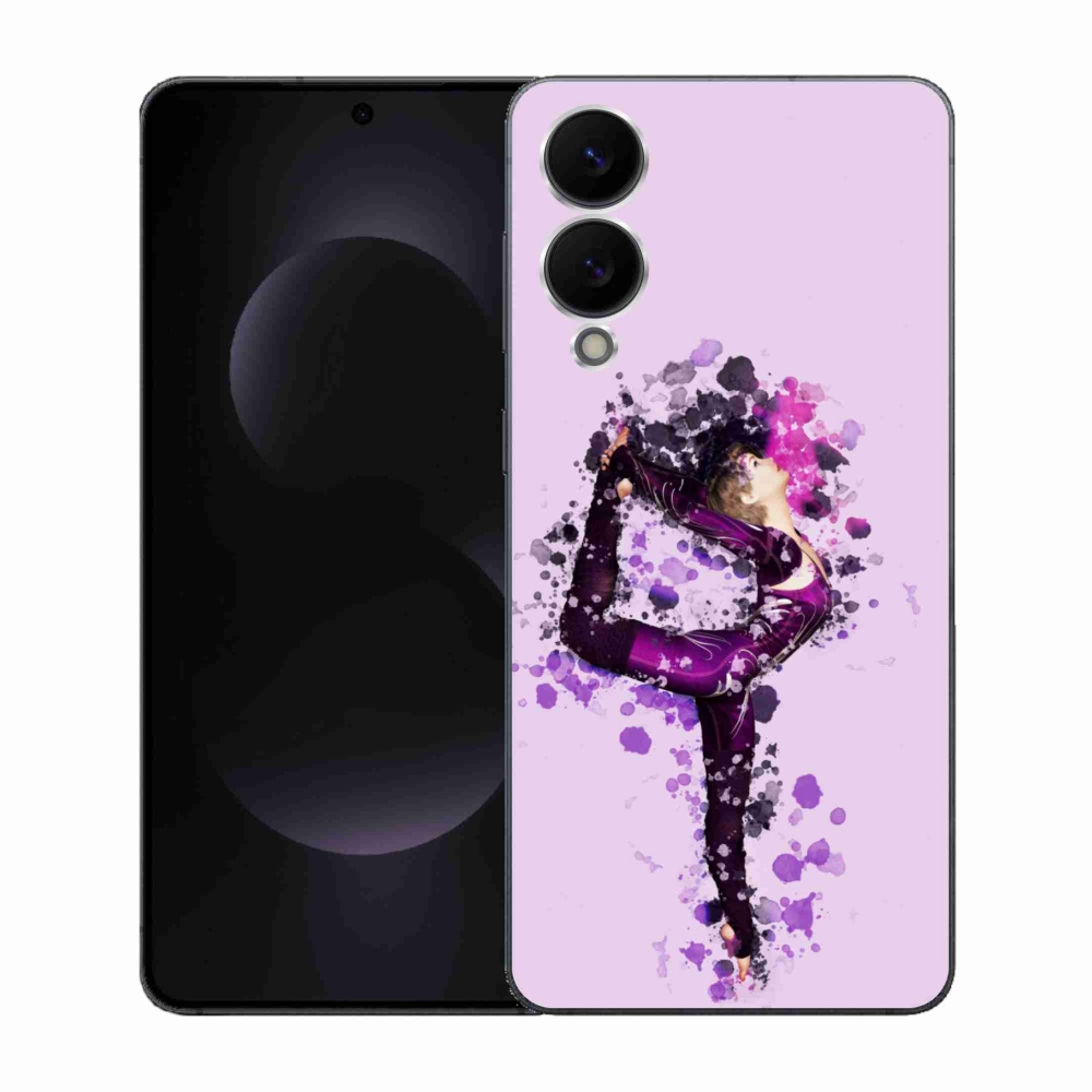 Gélový kryt mmCase na Samsung Galaxy S25 Edge - baletka